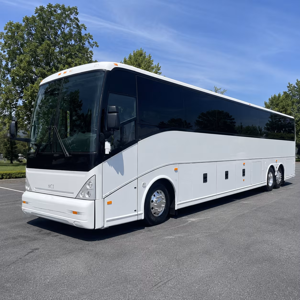 bus rental options for lawrence trips