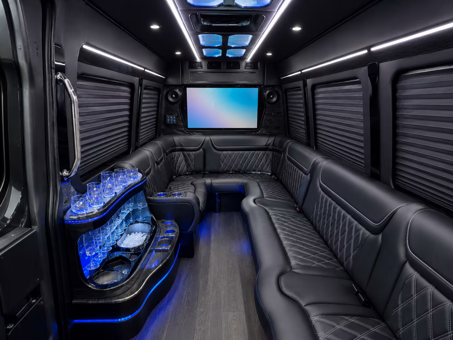give your prom group a night that starts the moment they board