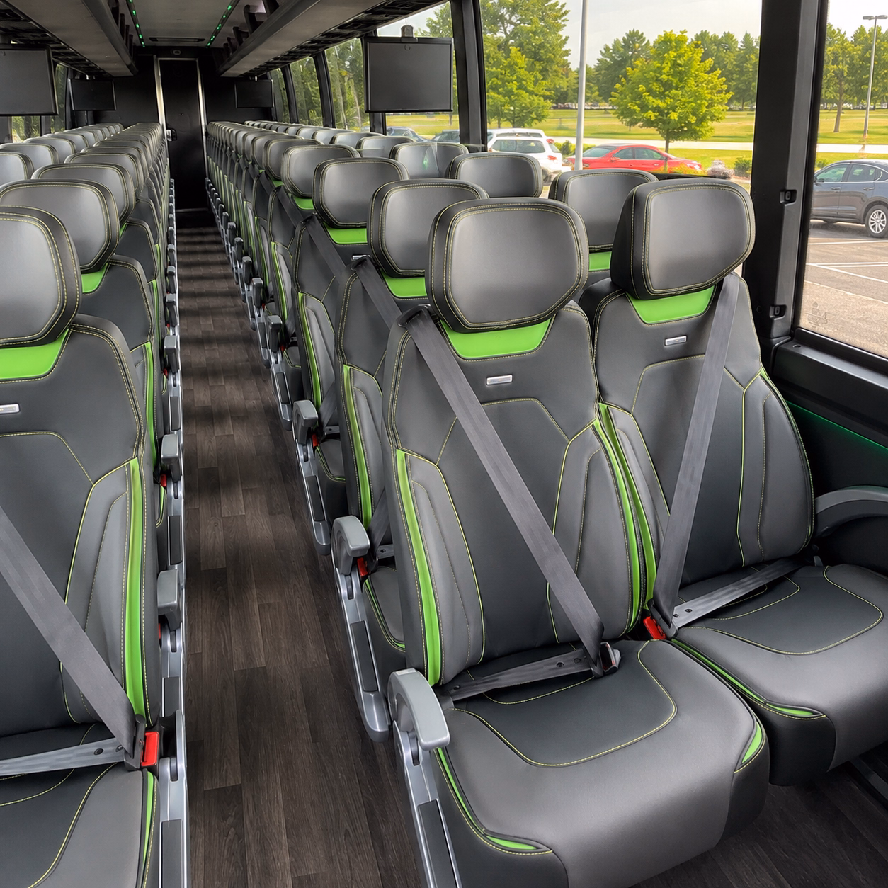 lawrence bus rental service area