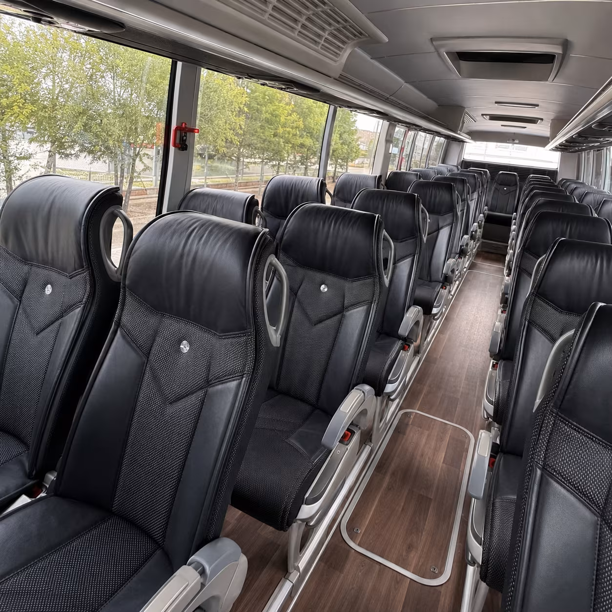 lawrence corporate event transportation onboard seating
