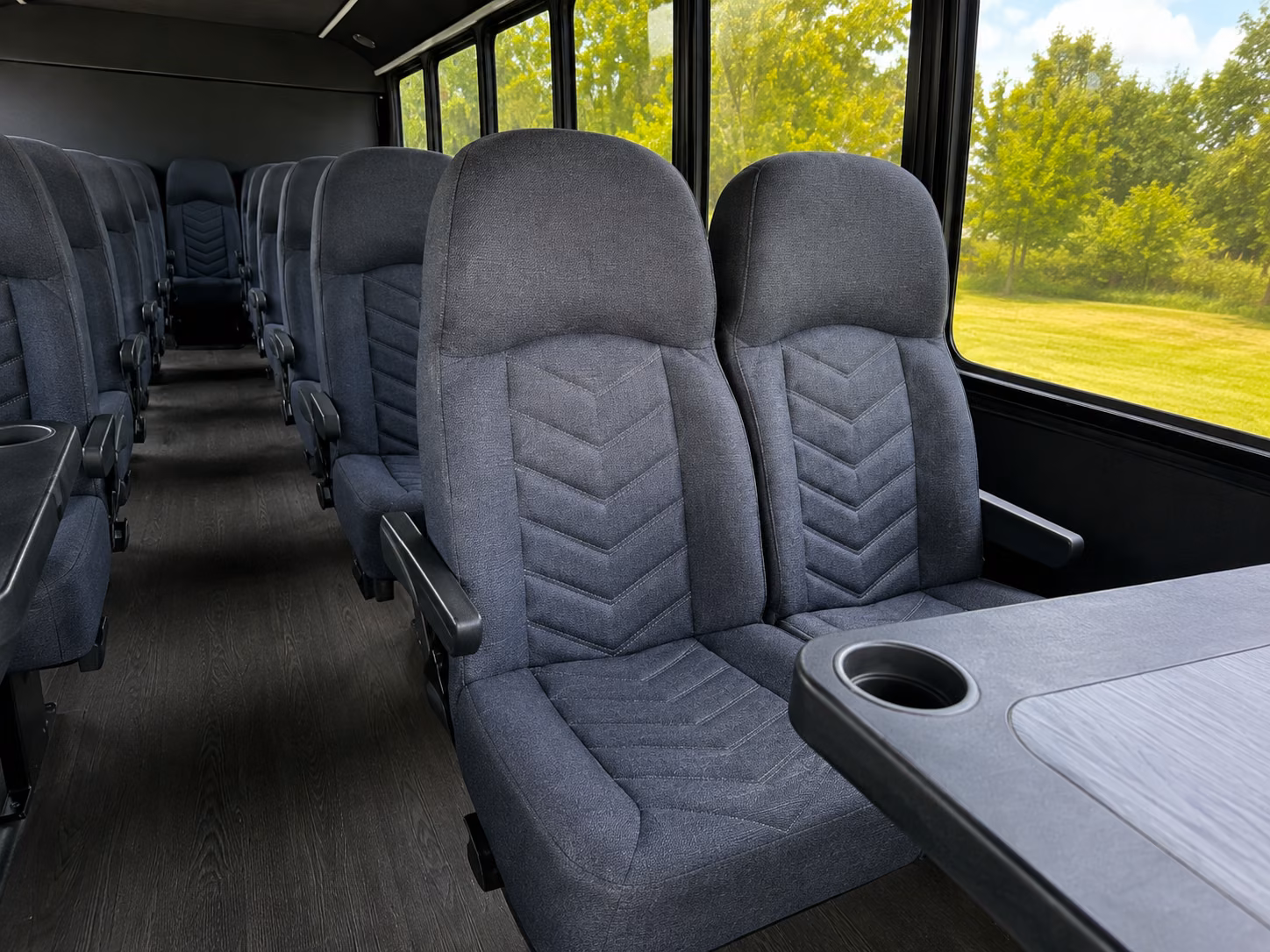 lawrence religious group transportation onboard seating