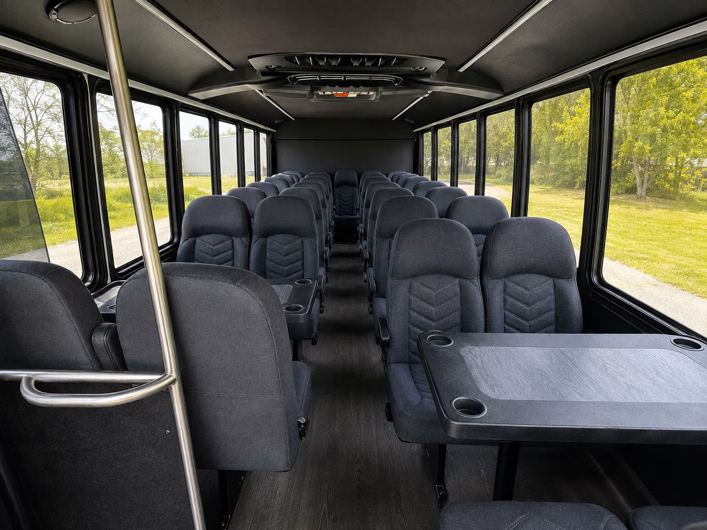 lawrence school event transportation onboard seating