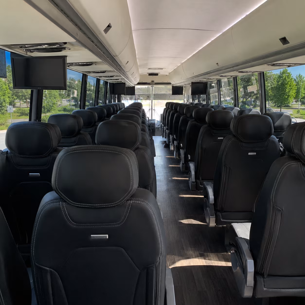 lawrence sporting event transportation onboard seating