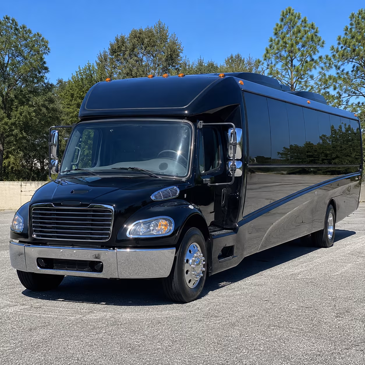 minibuses and party buses for pre prom photos around lawrence